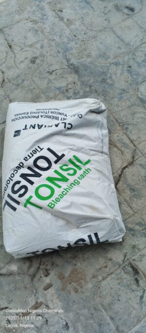 Tonsil bleaching earth