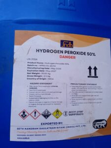 hydrogen peroxide 50%